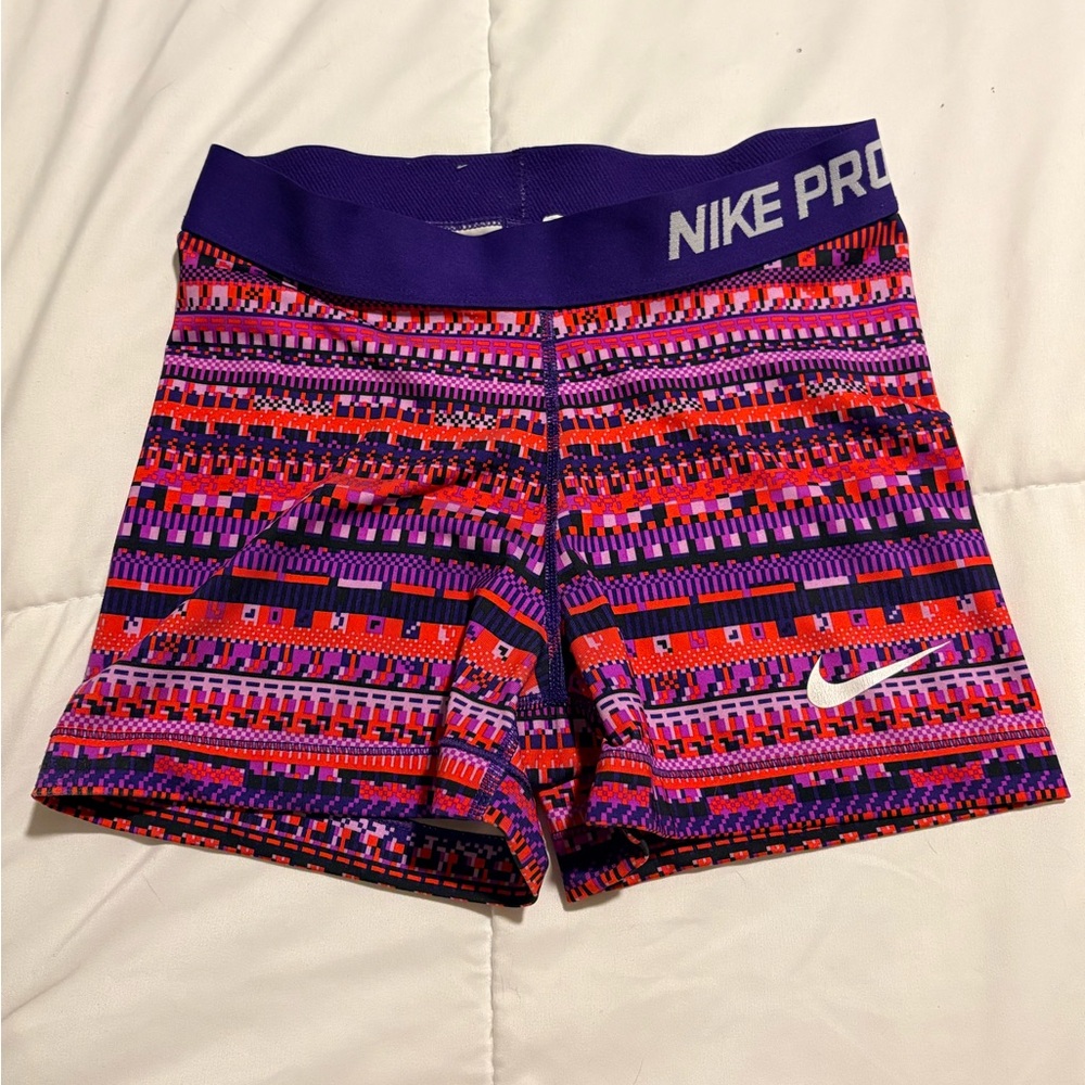 Nike Pro shorts - digital multicolor